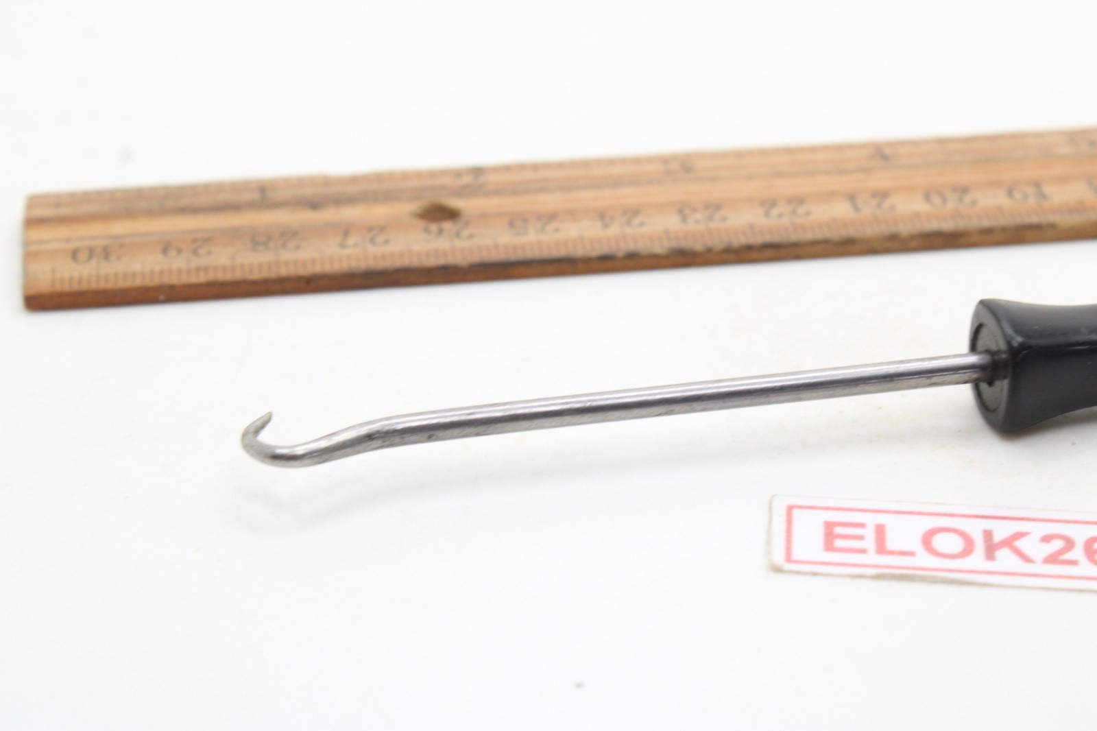 Snap-on Tools 3ASH 5-7/8″ Mini Hook Pick Black Hard Handle Made in USA