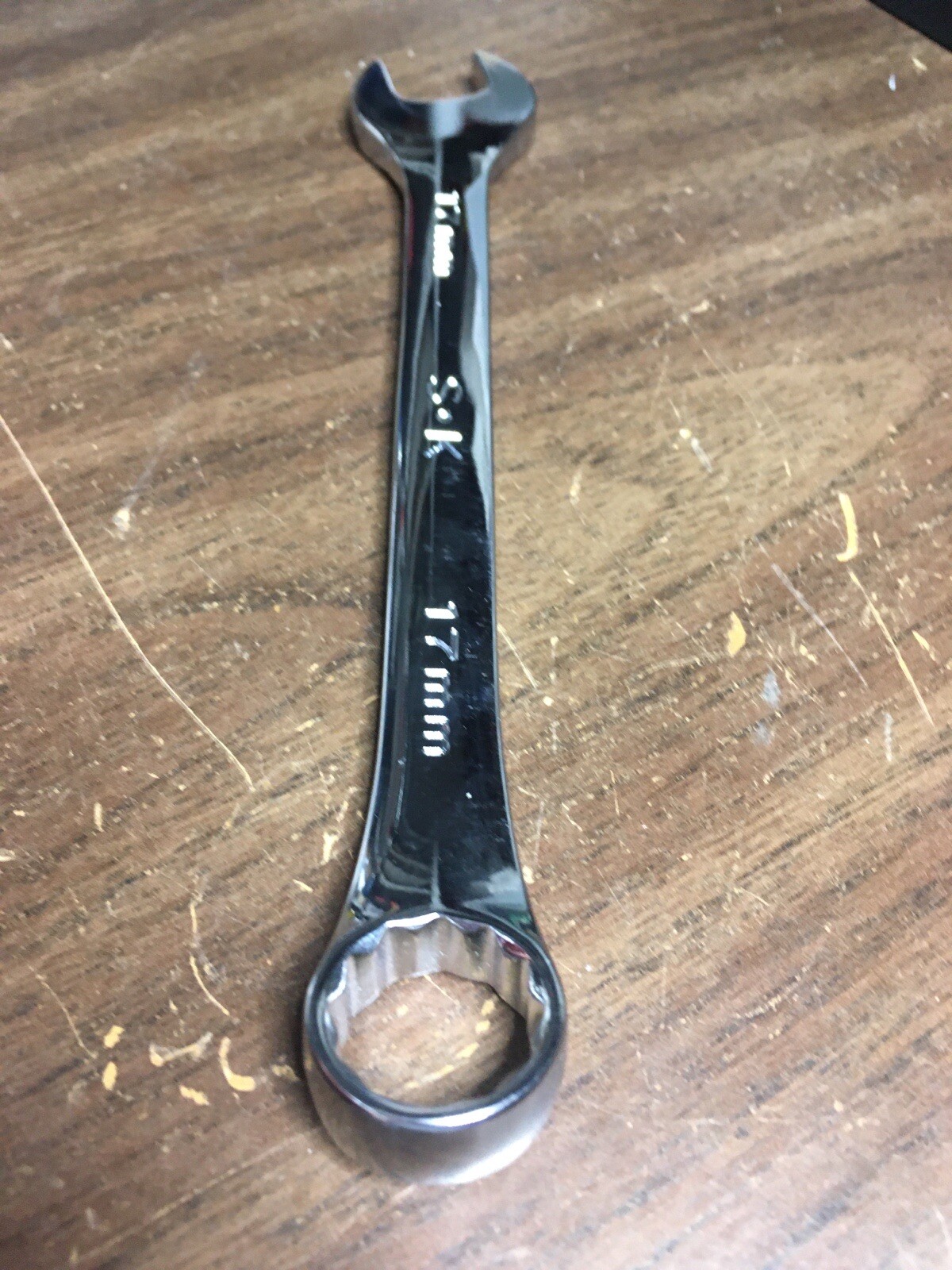 SK Hand Tools 88317 17mm 12pt Metric Combination Wrench Looks New