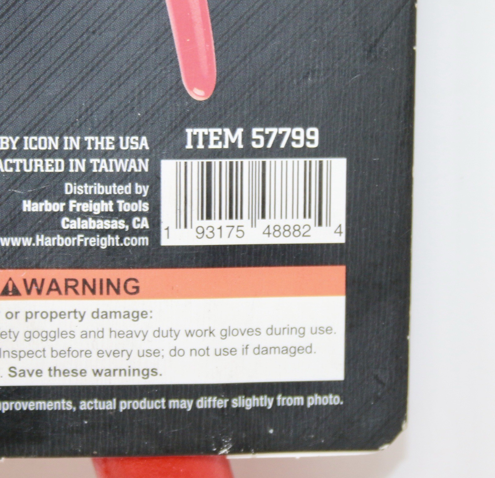 Icon PSSRI12 12 in. Internal Straight Precision Snap Ring Pliers 57799 BRAND NEW