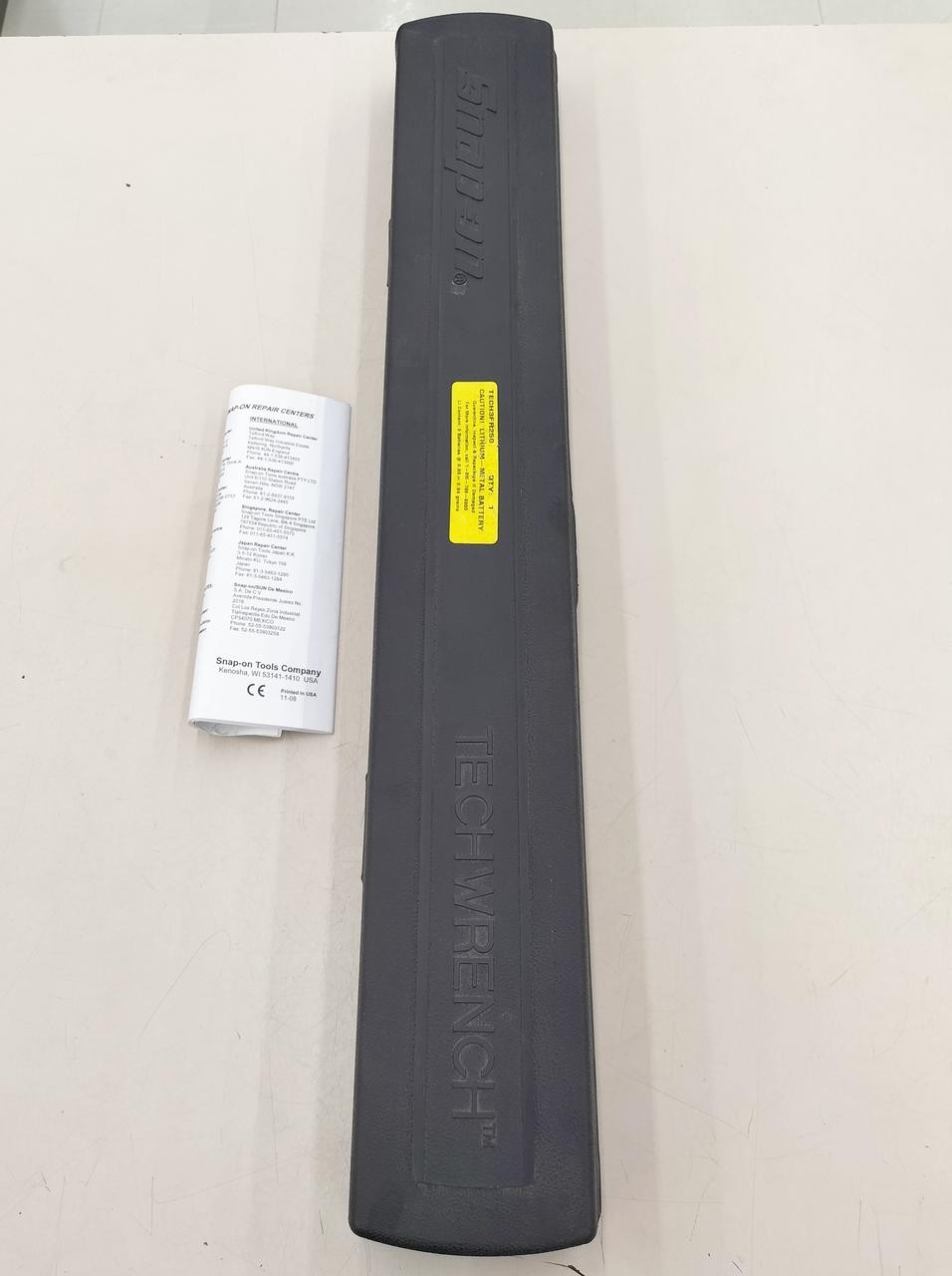 Snap on Tools 1/2dr Digital Torque Wrench TECH3FR250