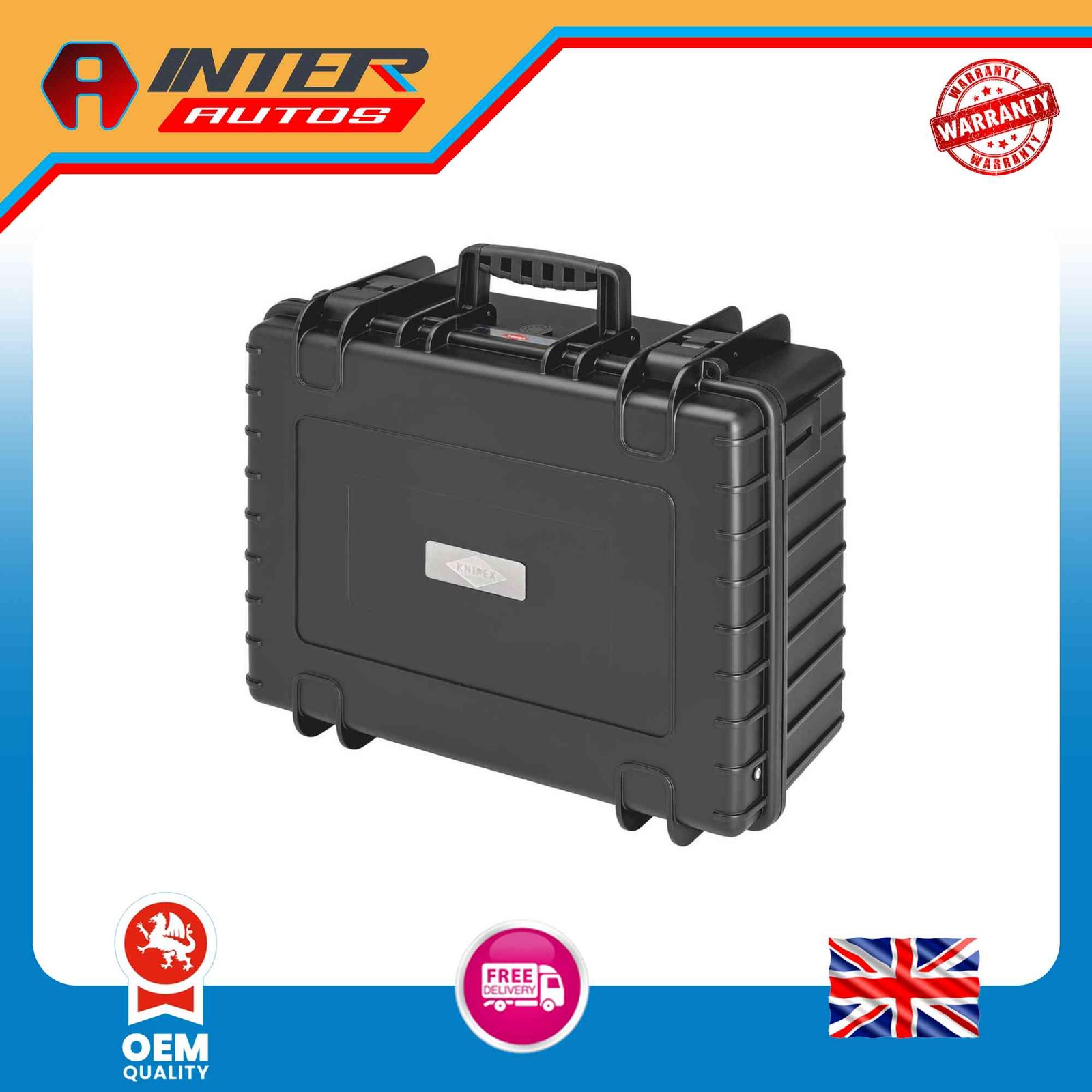 KNIPEX 00 21 36 LE Tool Case «Robust34», Empty, 419mm 25027 25027