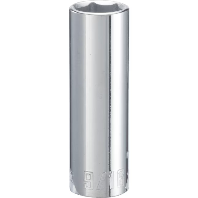 CRAFTSMAN 3/8-inch Drive Standard (SAE) 9/16-inch 6-Point Deep Sockets CMMT43334