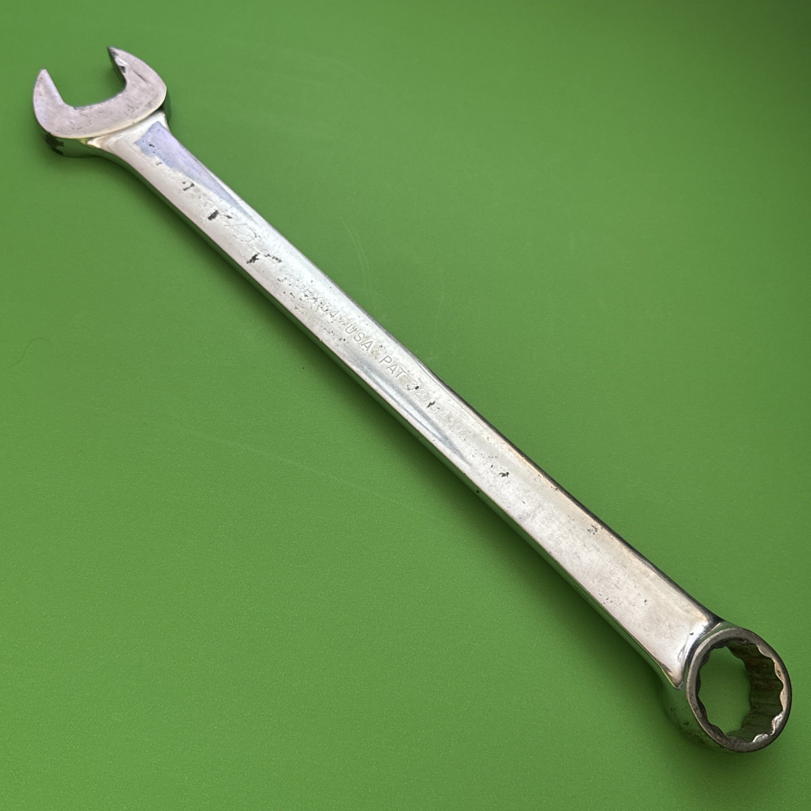 Snap-On USA 4 Piece OEX Series SAE Sz 1″ to 1-1/4″ Combination Wrench Set READ