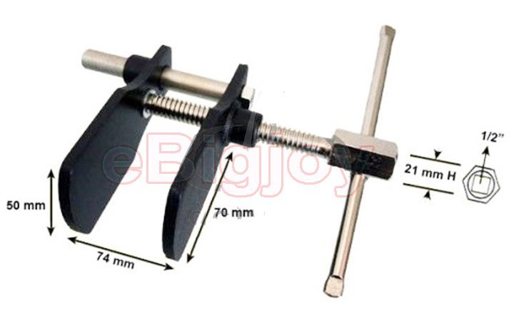 Heavy-duty Car Wheel Cylinder Disc Brake Pad Caliper Piston Rewind Wrench Tool