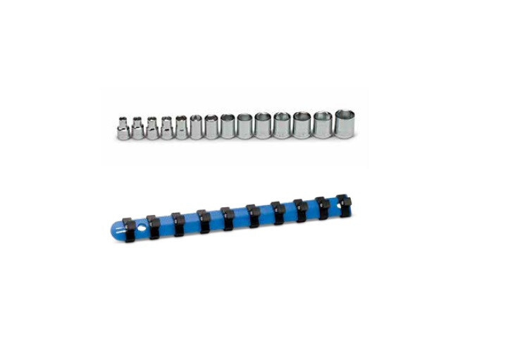 Wright 354 – 14 Pc 3/8 Dr Metric Std Socket Set 6 Point 6mm- 19mm USA