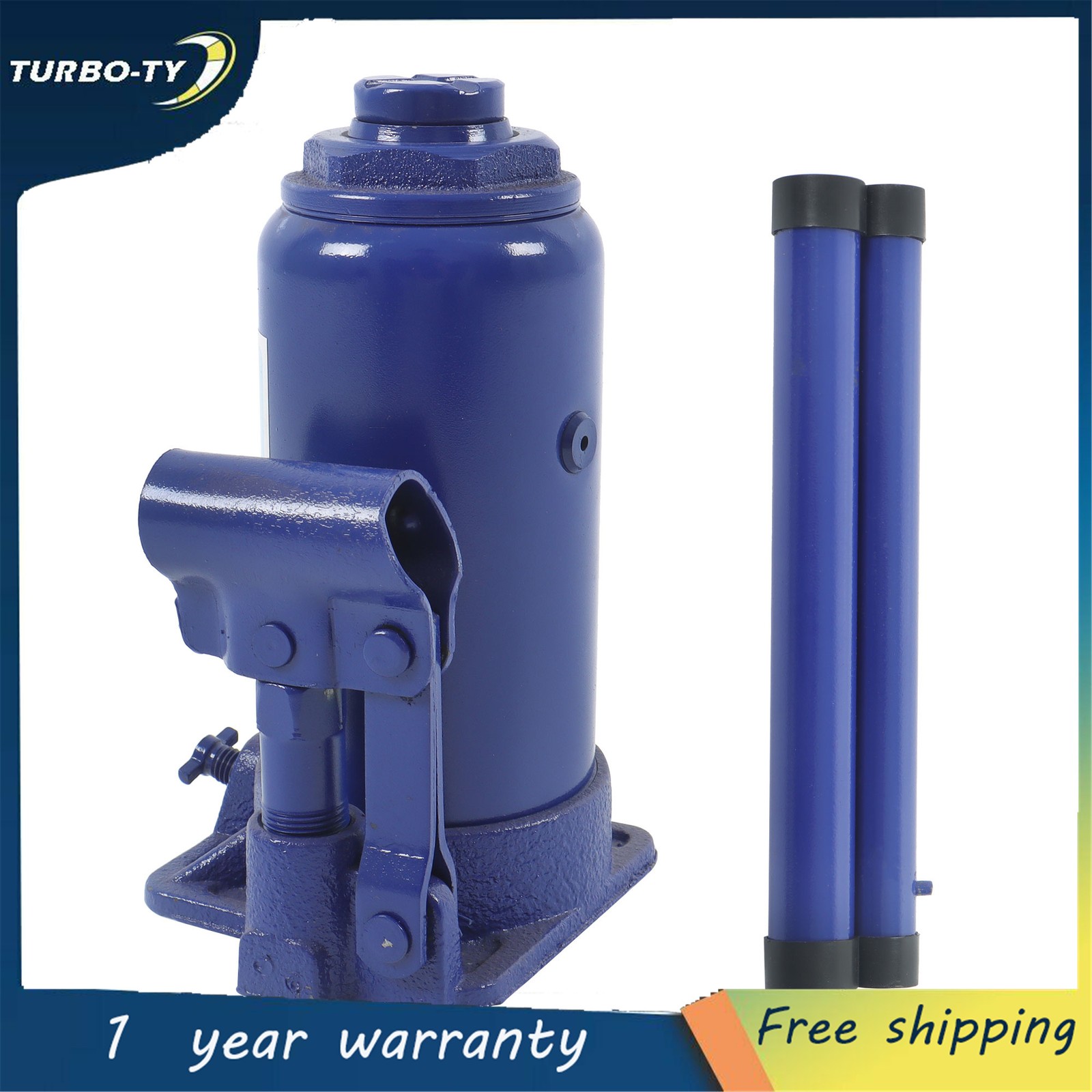 Welded Hydraulic Car Bottle Jack for Auto Repair and House Lift 10 Ton