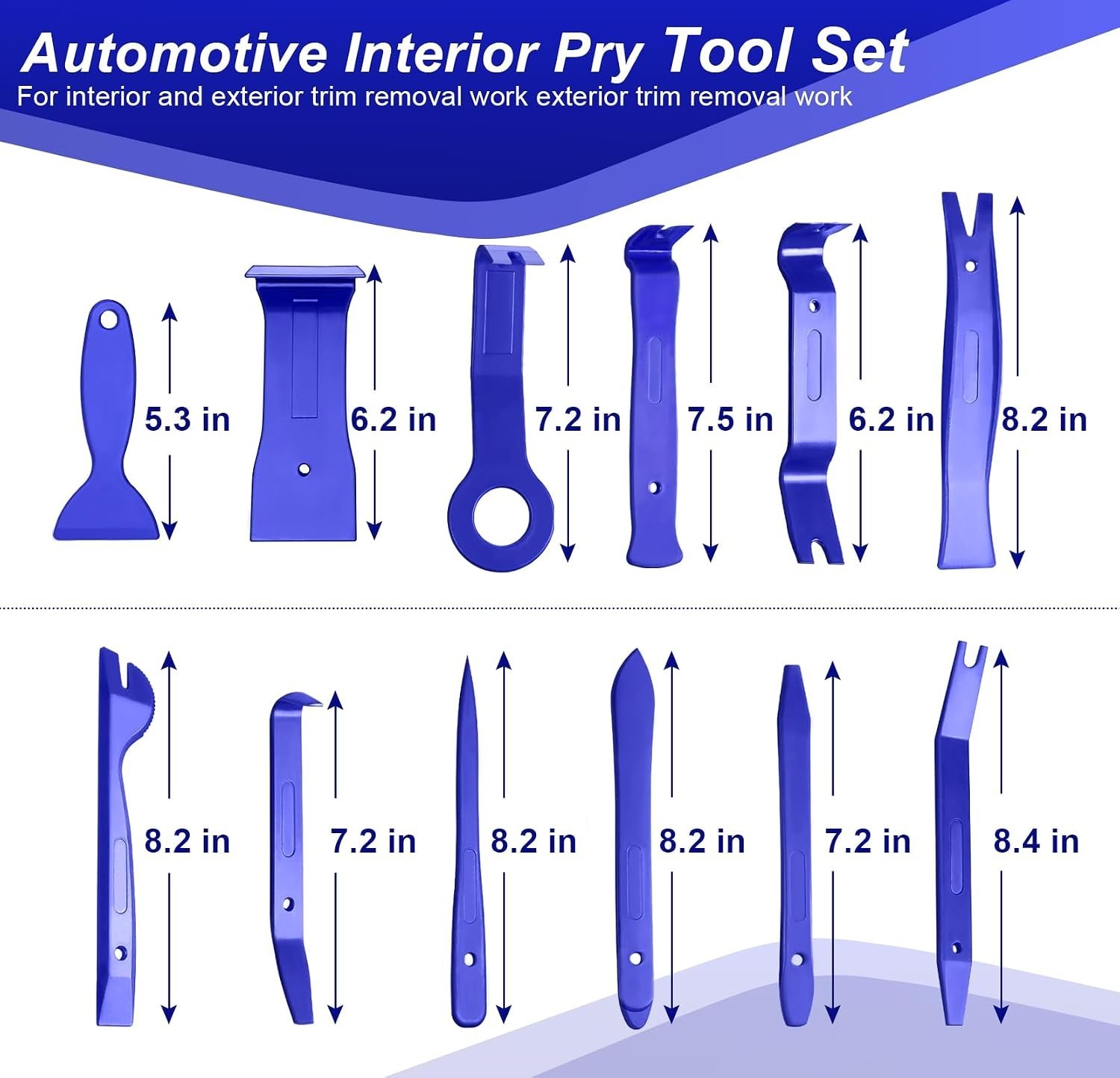 Ergonomic 238-Piece Automotive Trim Tool Kit – Includes Essential Accessories