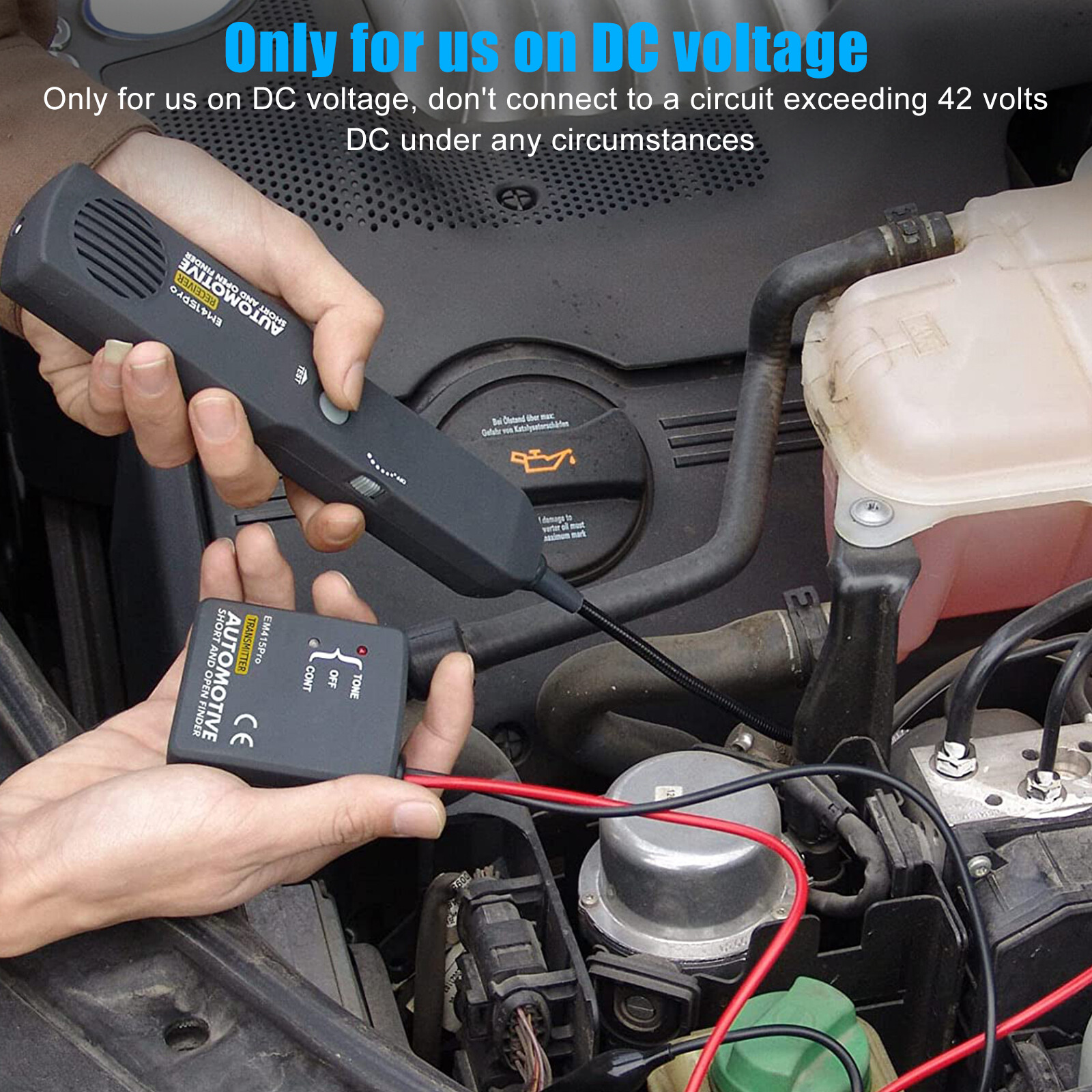 DC 6-42V Probe Automotive Short&Open Finder Circuit Breaker Tester Wire Tracker