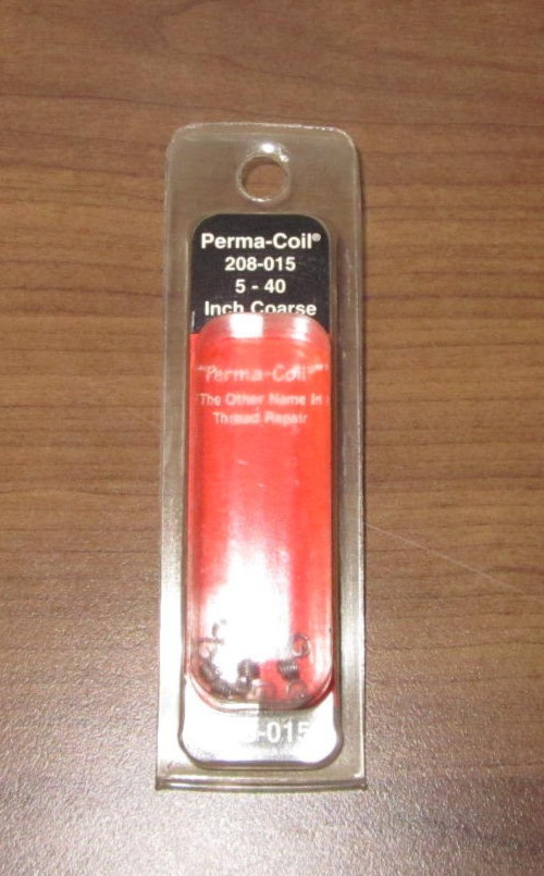 Perma-Coil 208-015, 5-40 Inch Coarse ~ 12 inserts … fits Heli