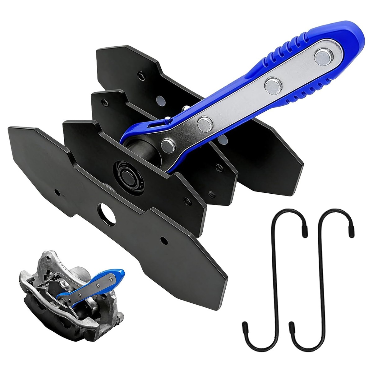 Ratcheting Brake Piston Spreader Wrench Caliper Pad Install Tool Press Ratchet！