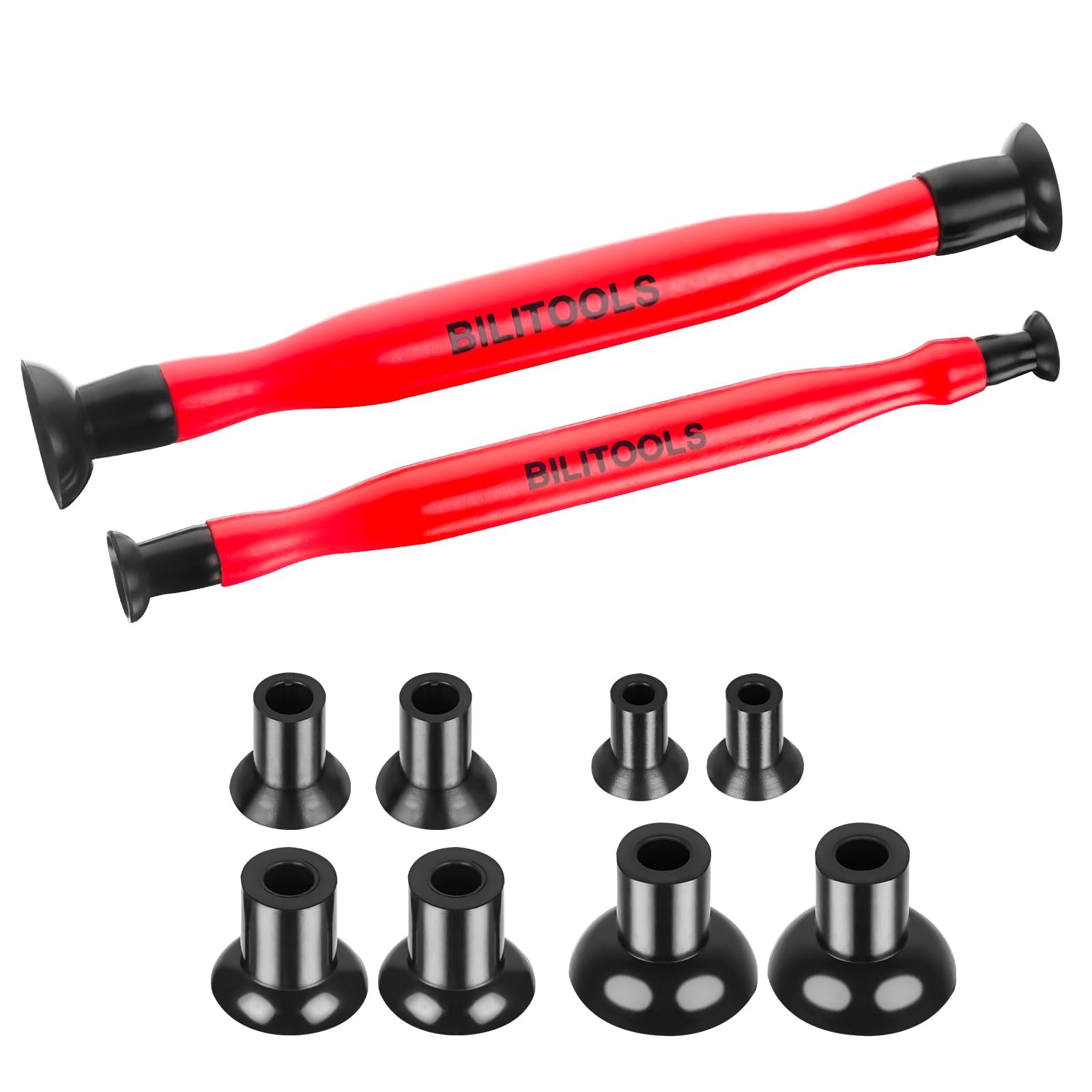 BILITOOLS 2PCS Valve Lapping Kit with 8 Suction Plates 4 Size, Valve Grinding…