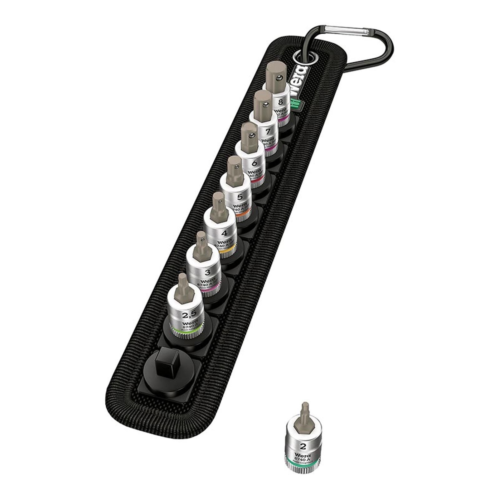 Wera Zyklop Hex Bit Belt B2 3/8» Drive 05003971001