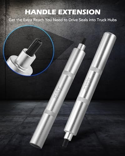 Heavy Duty Truck Hub Seal Installer Kit, 9pcs Seal Drivers for Class 7 8 Trucks