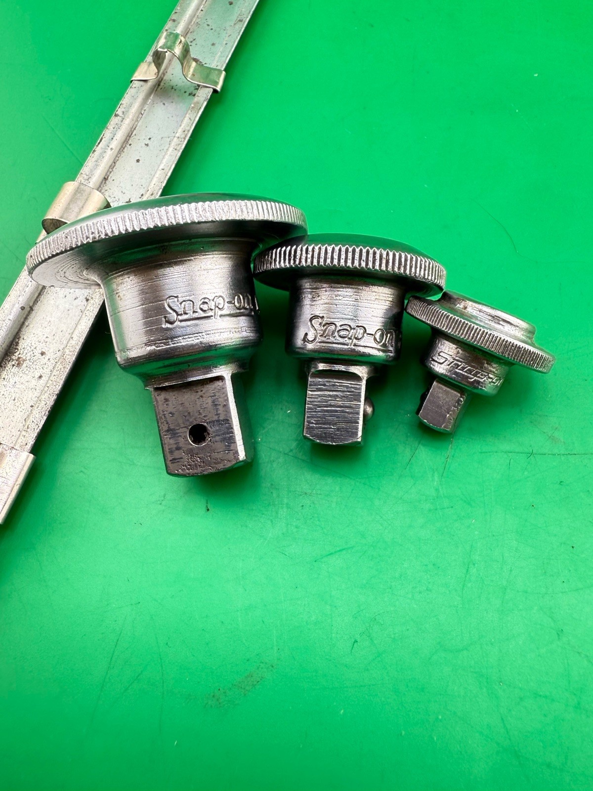 Snap on USA 3 Piece 1/4″ TMS70A 3/8″ FRS70 1/2″ LTS70 Drive Spinner Ratchet SET