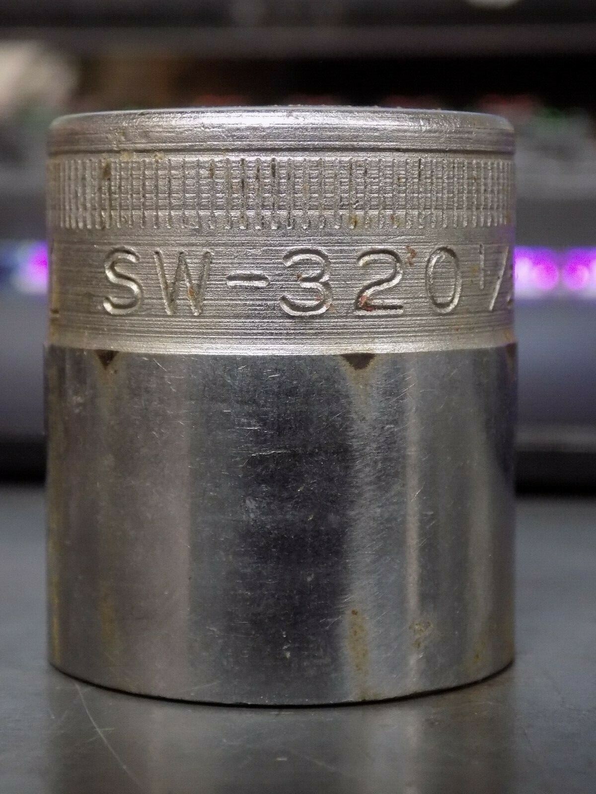 Vintage Snap On SW-320 1/2″ Drive 12-point 1″ Standard Socket Made in USA