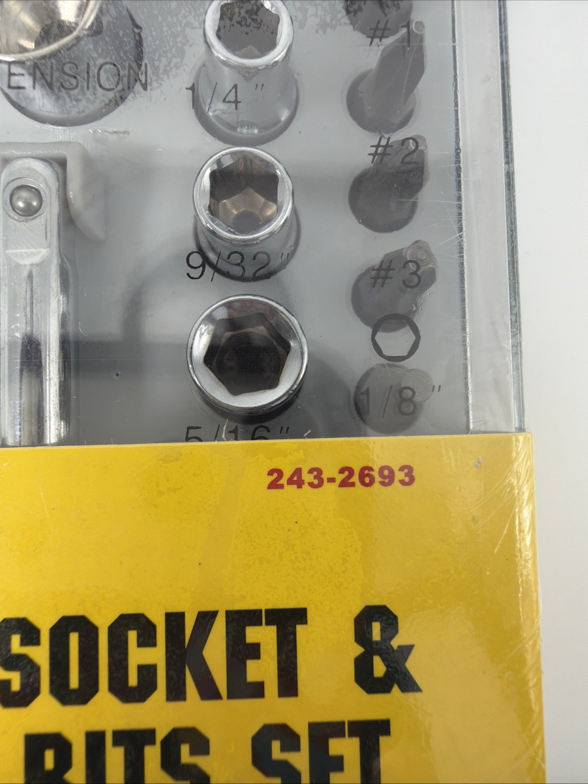 Tool Shop 25 piece Socket & Bits Set No. 243-2693