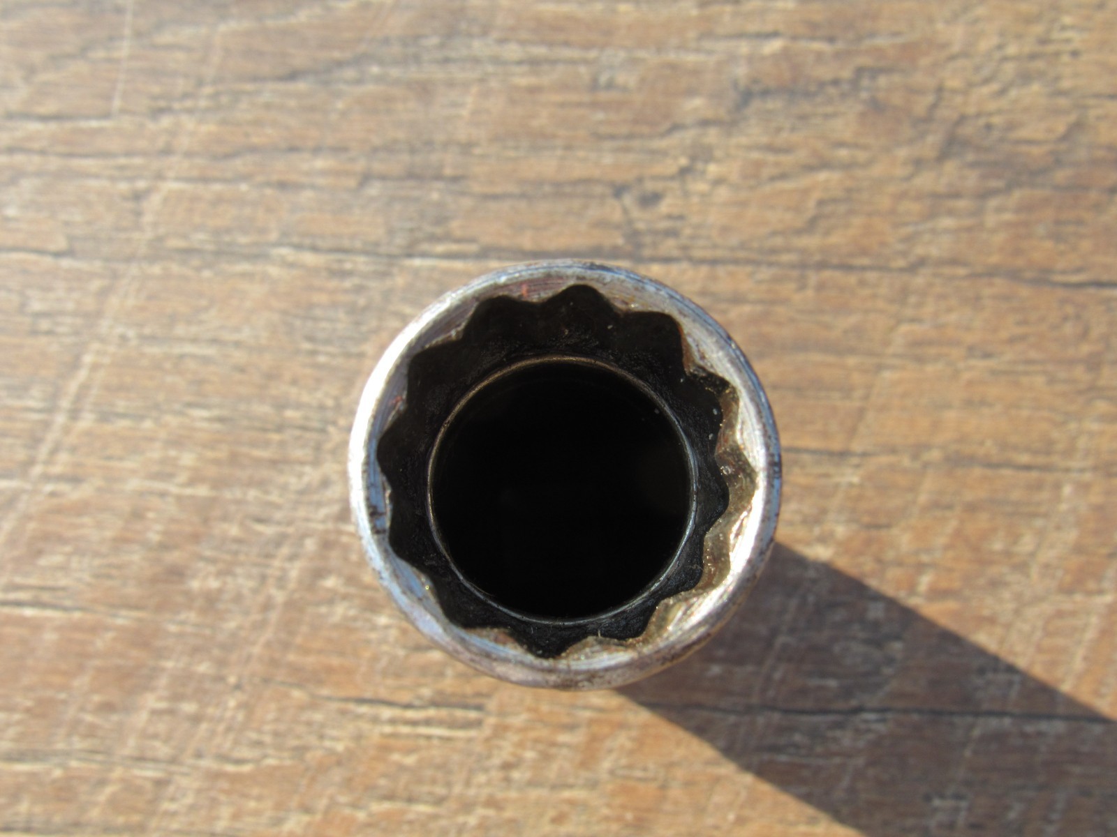 SNAP ON 7/8″ S281 1/2″ DRIVE SAE 12 POINT DEEP CHROME SOCKET UNDERLINE S 281 7/8