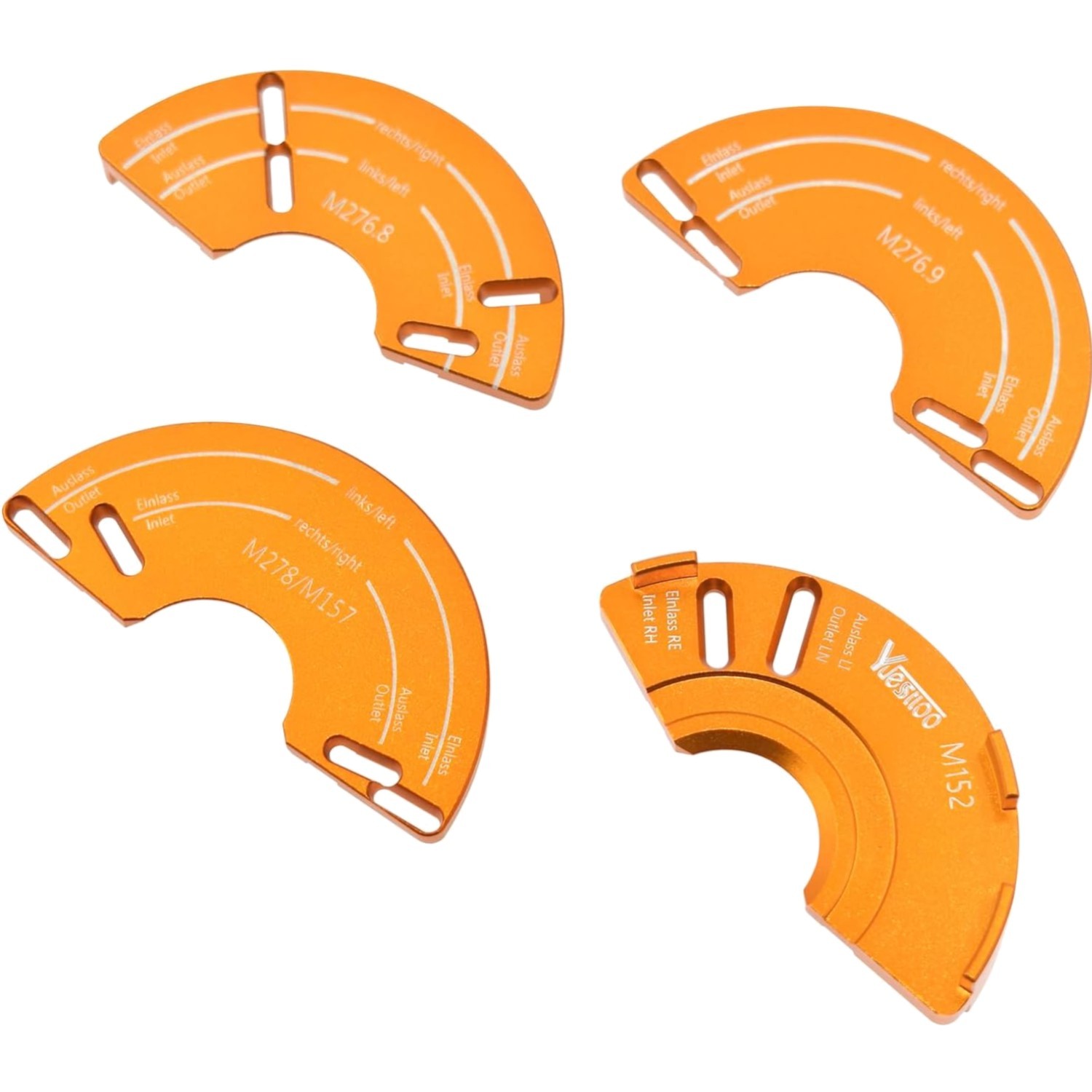 Camshaft Adjuster Tool Kit 4 Pcs, Compatible with Benz M152, M276.8, M276.9, …