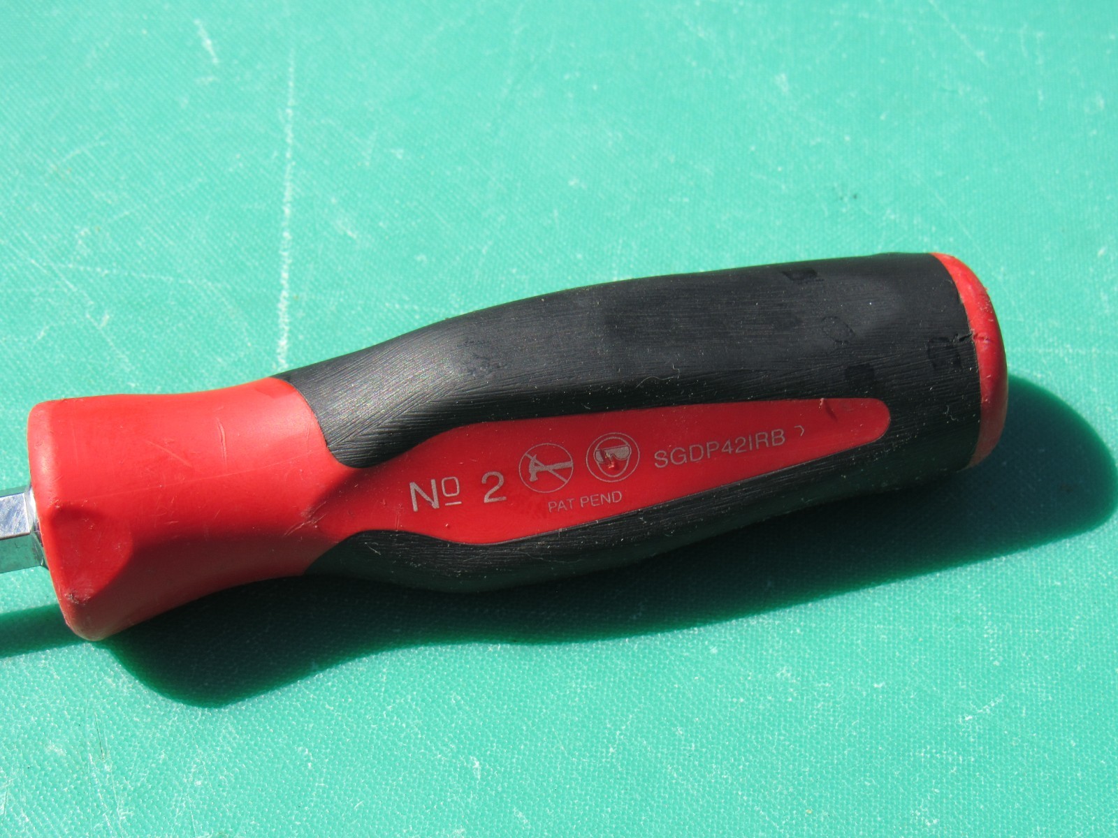 SNAP ON SGDP31 #1 PHILLIPS RED BLACK HANDLE SCREWDRIVER NO. 1 SGDP31IRBR SGDP 31