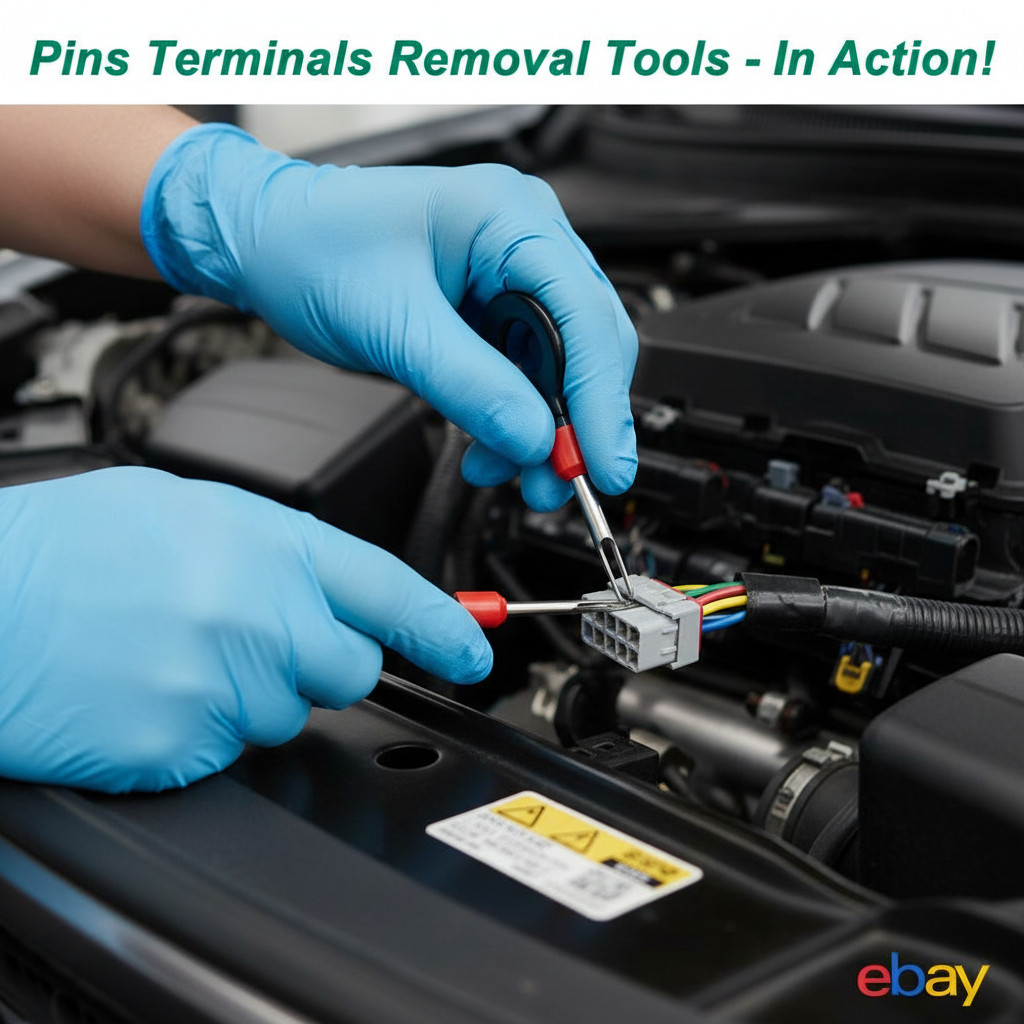 Car Terminal Removal Tool Kit Wire Connector Pin Extractor Repair Set 41/26PCS
