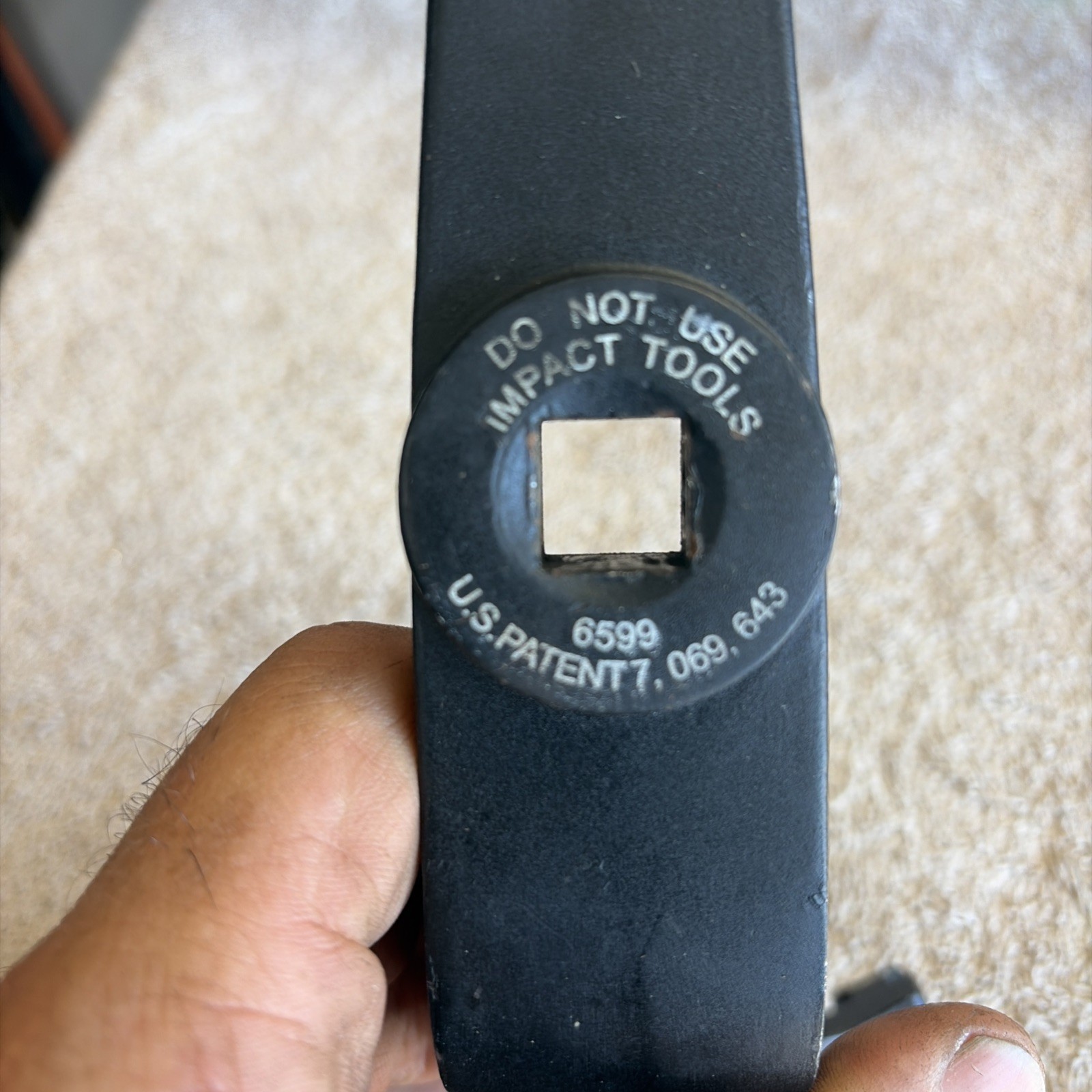 OTC 6599 Fuel tank sending unit wrench 1/2″ drive Bin #11