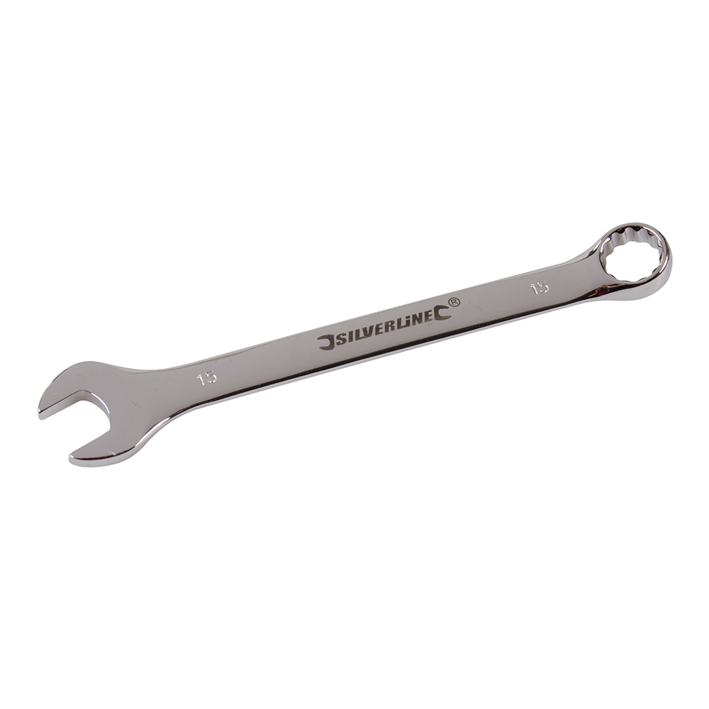 Metric Combination Spanner 15mm – Silverline