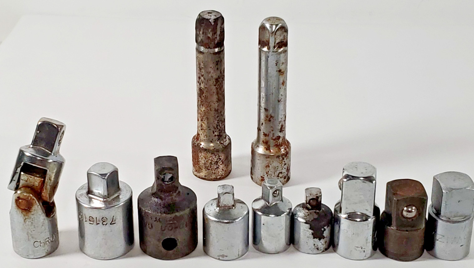 Socket Adapter Set Of 11 A ssorted VARIOUS SIZES