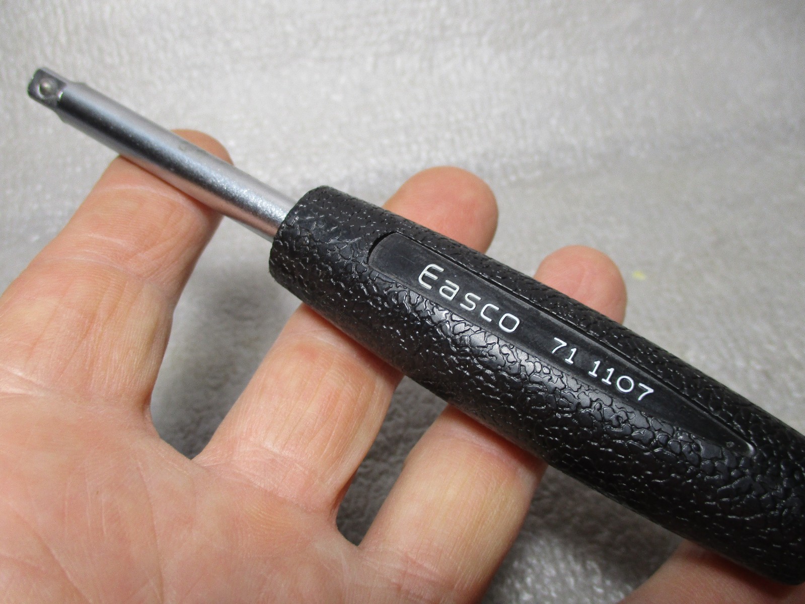 Mint! Vintage Easco 1/4” Drive Set: Ratchet, Spinner, Extensions Universal USA
