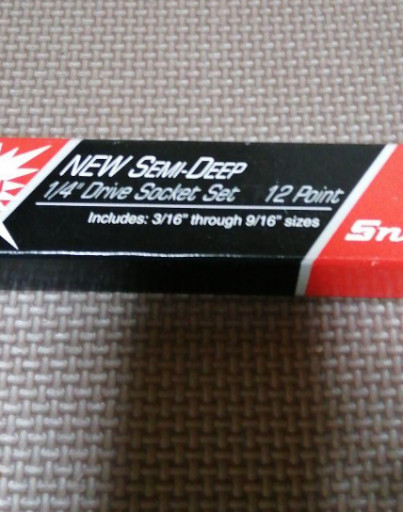 Snap-on 110TMDSY 10pc Drive Socket Set Japan