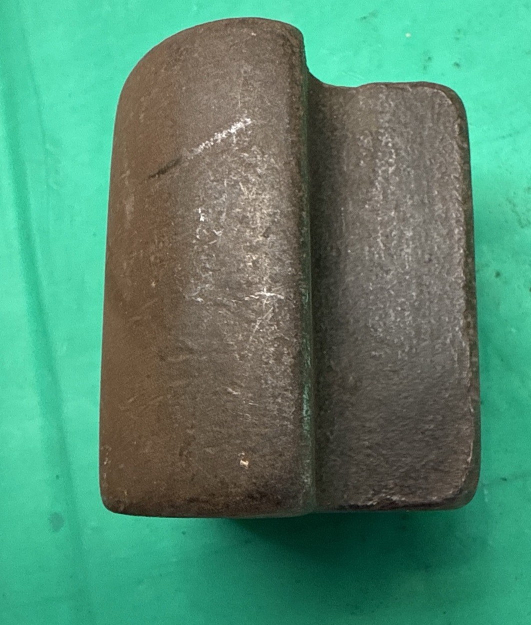 Auto Body Toe Dolly Block Forged Steel 2.6 Lb.