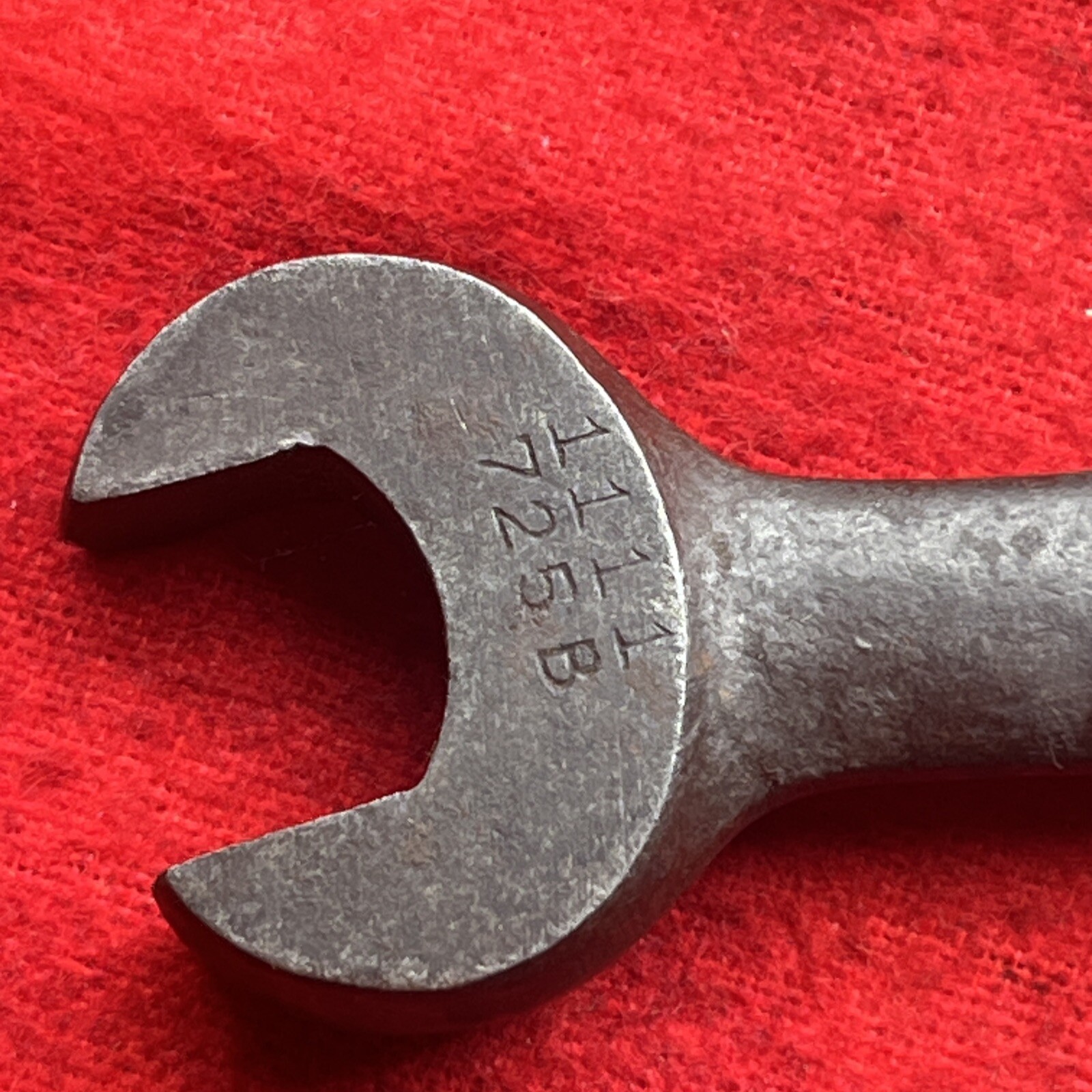 VINTAGE BILLINGS DOUBLE OPEN END 725B WRENCH (k32)