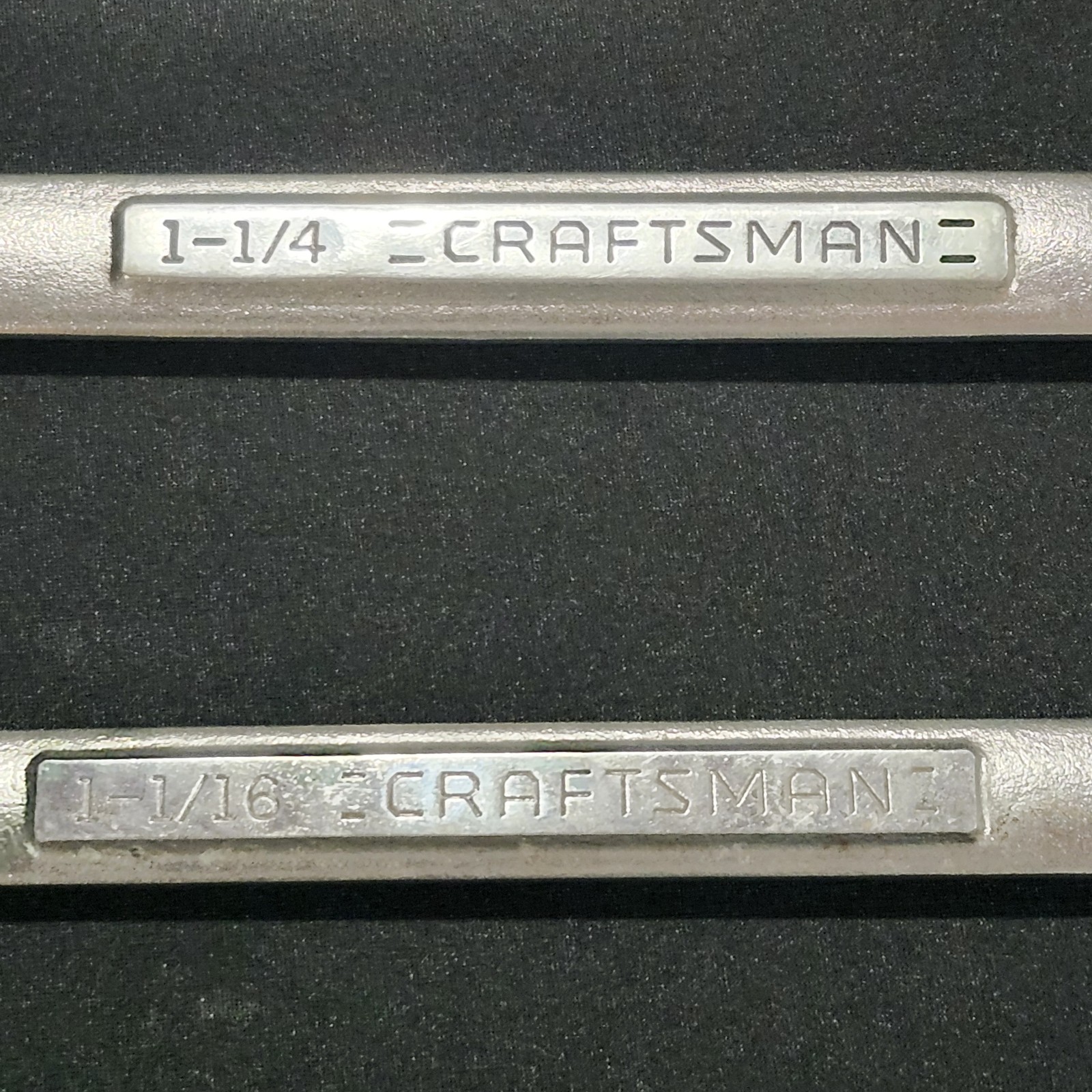 4 Pc. USA Craftsman Large Wrenches 15/16, 1, 1- 1/16, 1- 1/4 -VA- Series