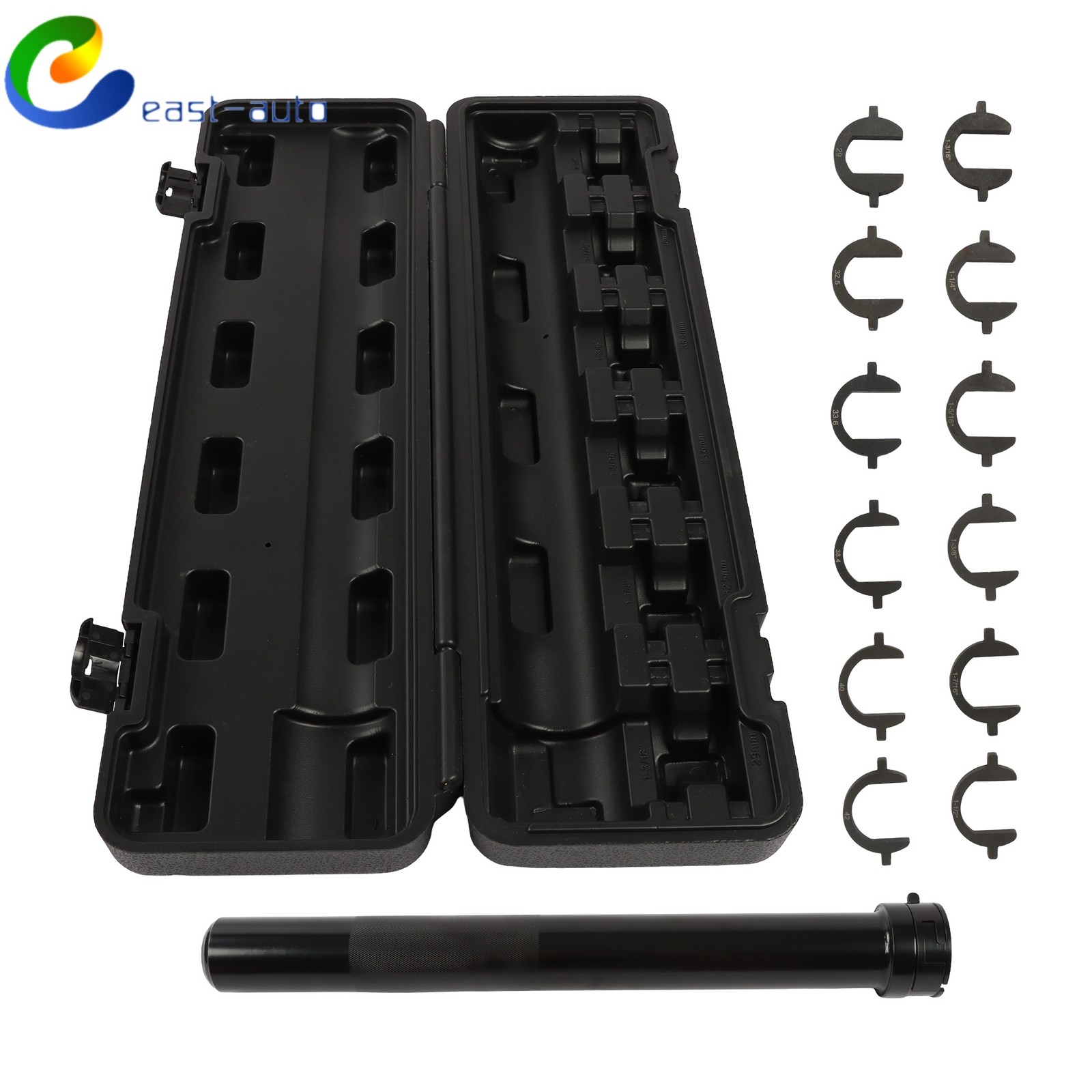 Inner Tie Rod Removal Installation Tool Set with 12 SAE + Metric Adaptors 13pcs