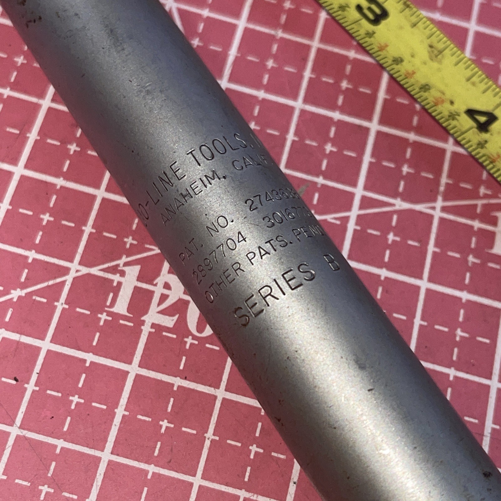 Jo Line USA Series B 3/8 Drive Jotru 50 Inch Lbs Torque Wrench Vintage Jo-line