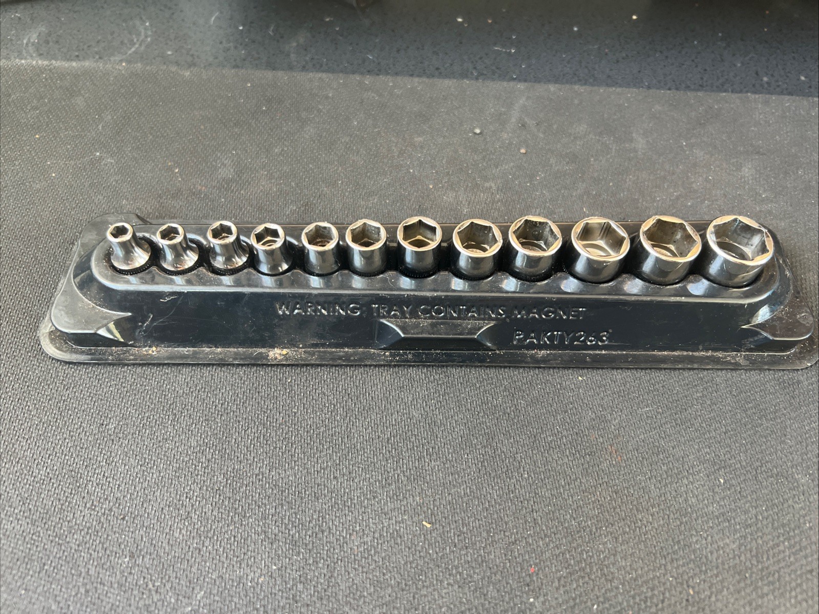 Snap On 112TMMY 12pc 1/4″ Drive 6-Point Metric Shallow Socket Set – (5–15 mm) 🔥