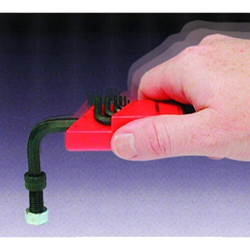 Bondhus 10999 BallDriver Tip Hex Key L-Wrench with ProGuard Finish, 9 Piece Set
