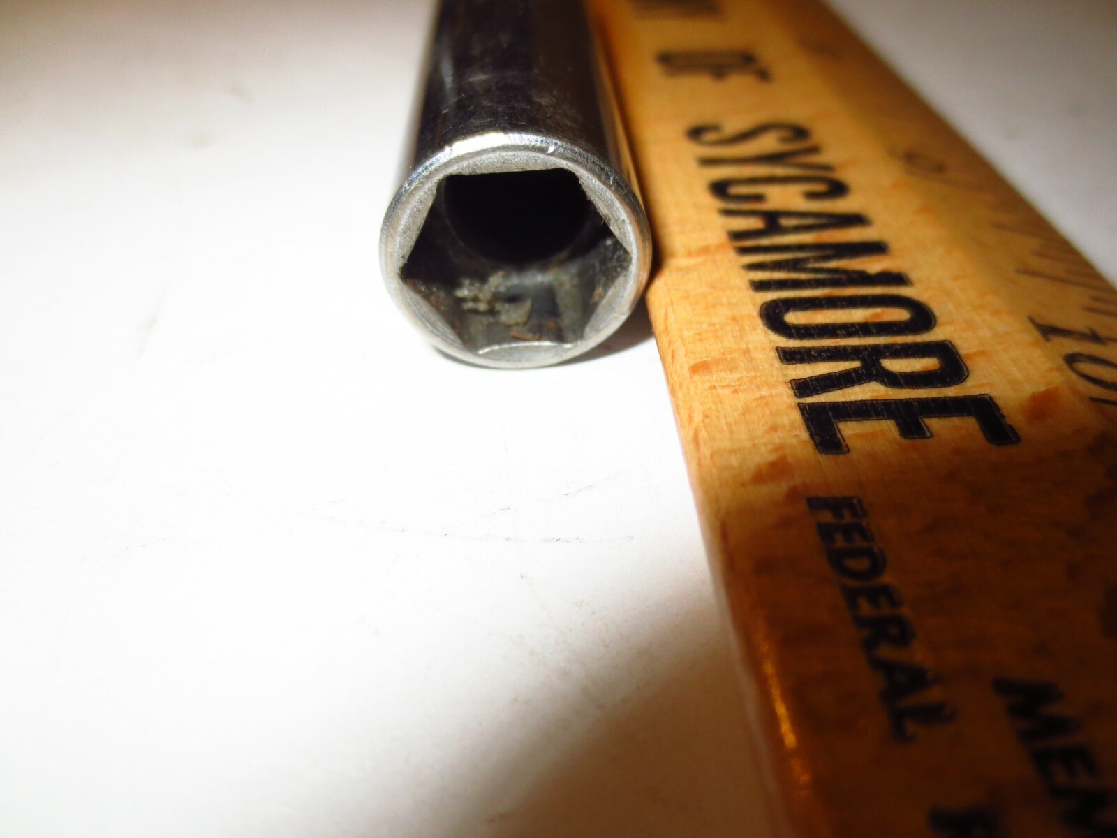 Snap On 7/16 Socket 1/4″ Drive Deep 6 point STM14 SAE Standard USA Made Tool