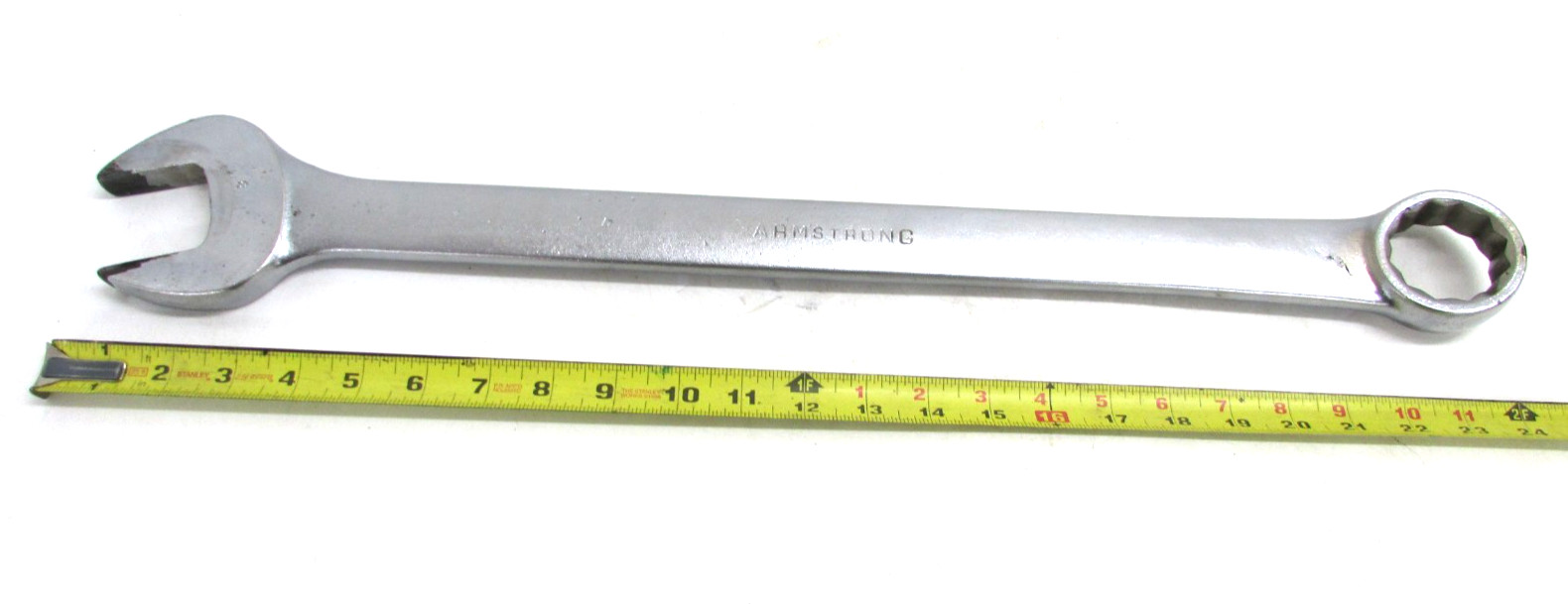 ARMSTRONG TOOLS 1-5/8″ COMBINATION WRENCH, 24-1/8″ LONG, 25-252, USA