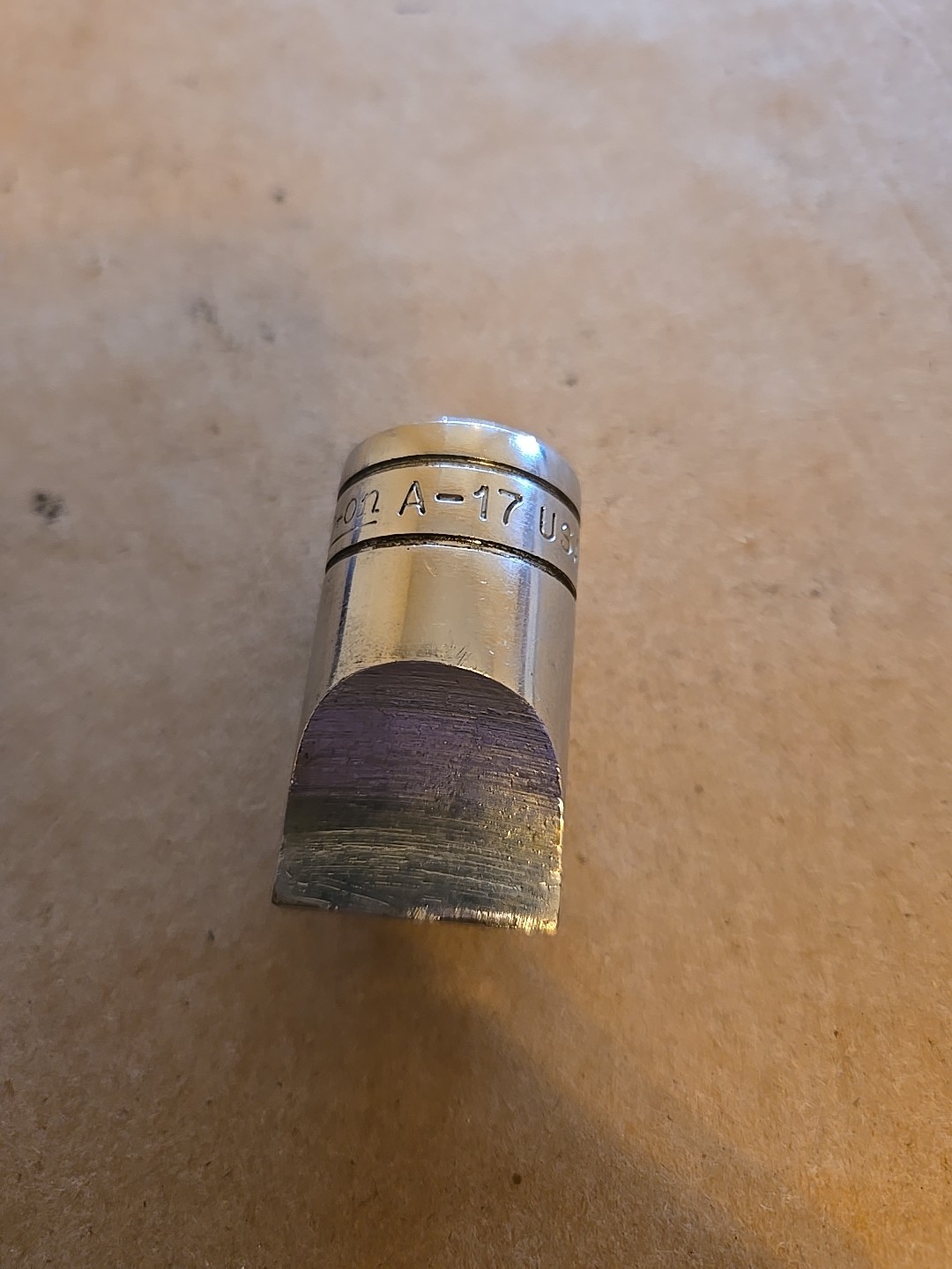 Snap On 1/2″ Drive 15/16″ Chrome Drag Link Socket USA A-17