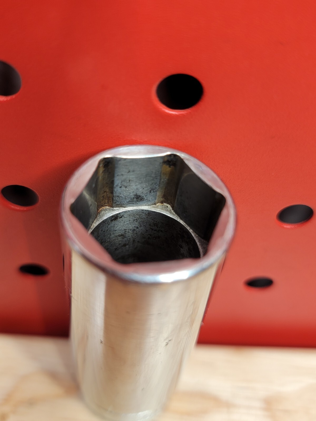 Snap-on Tools SFS241 3/4″ SAE 3/8″ Drive Deep 6-Point Chrome Socket USA