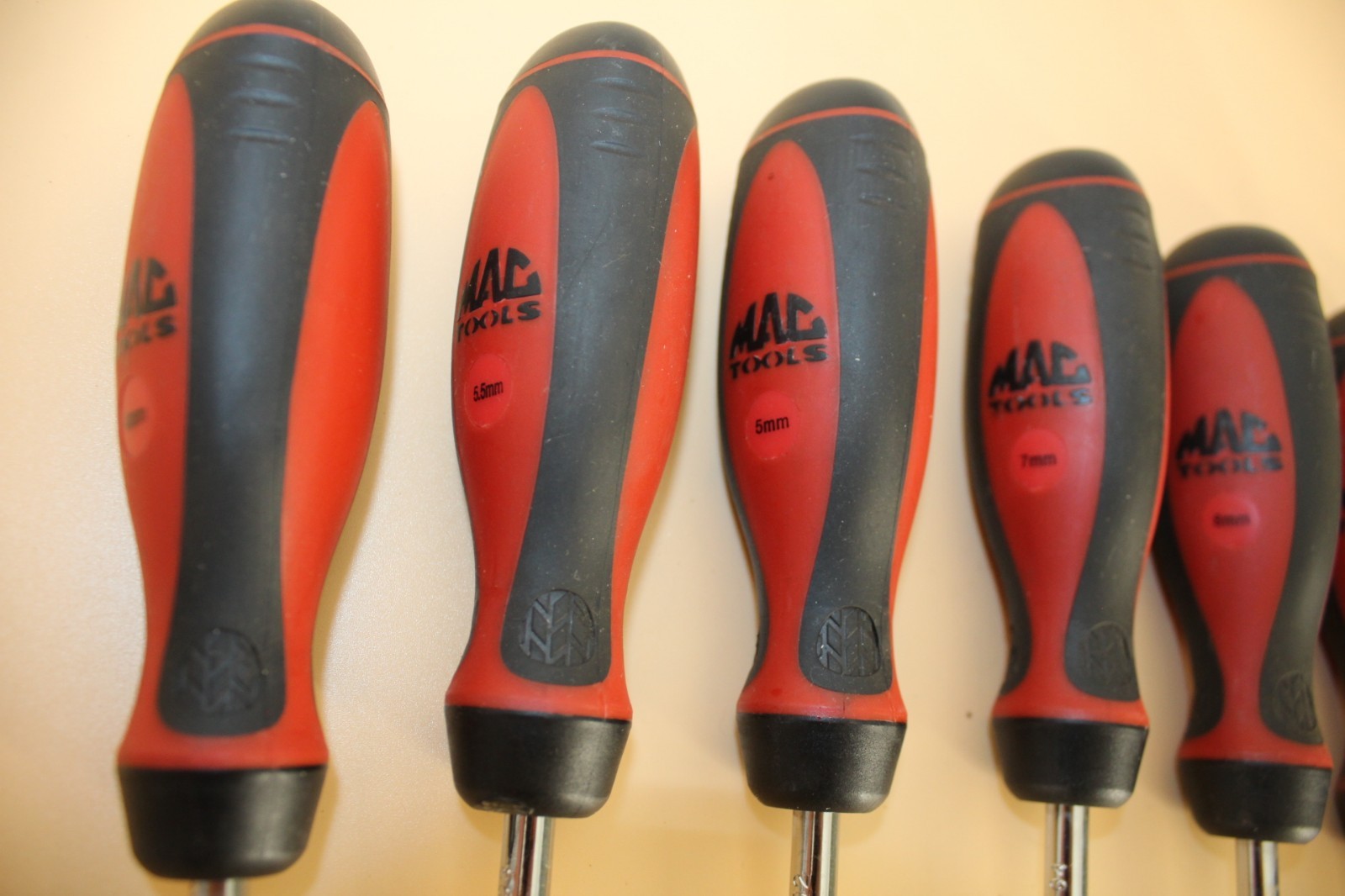 Mac Tools Nut Driver Set, Metric, 4mm thru 12mm