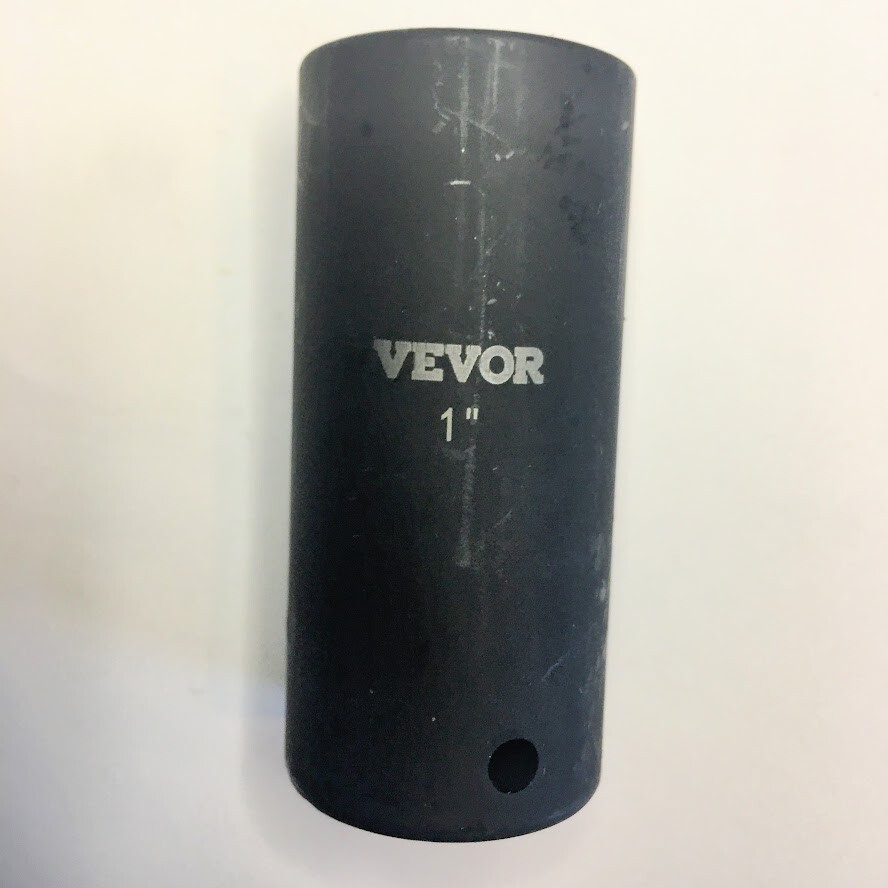 VEVOR 1″ x 1/2″ Deep Impact Socket – 6 Point – Free USA Shipping