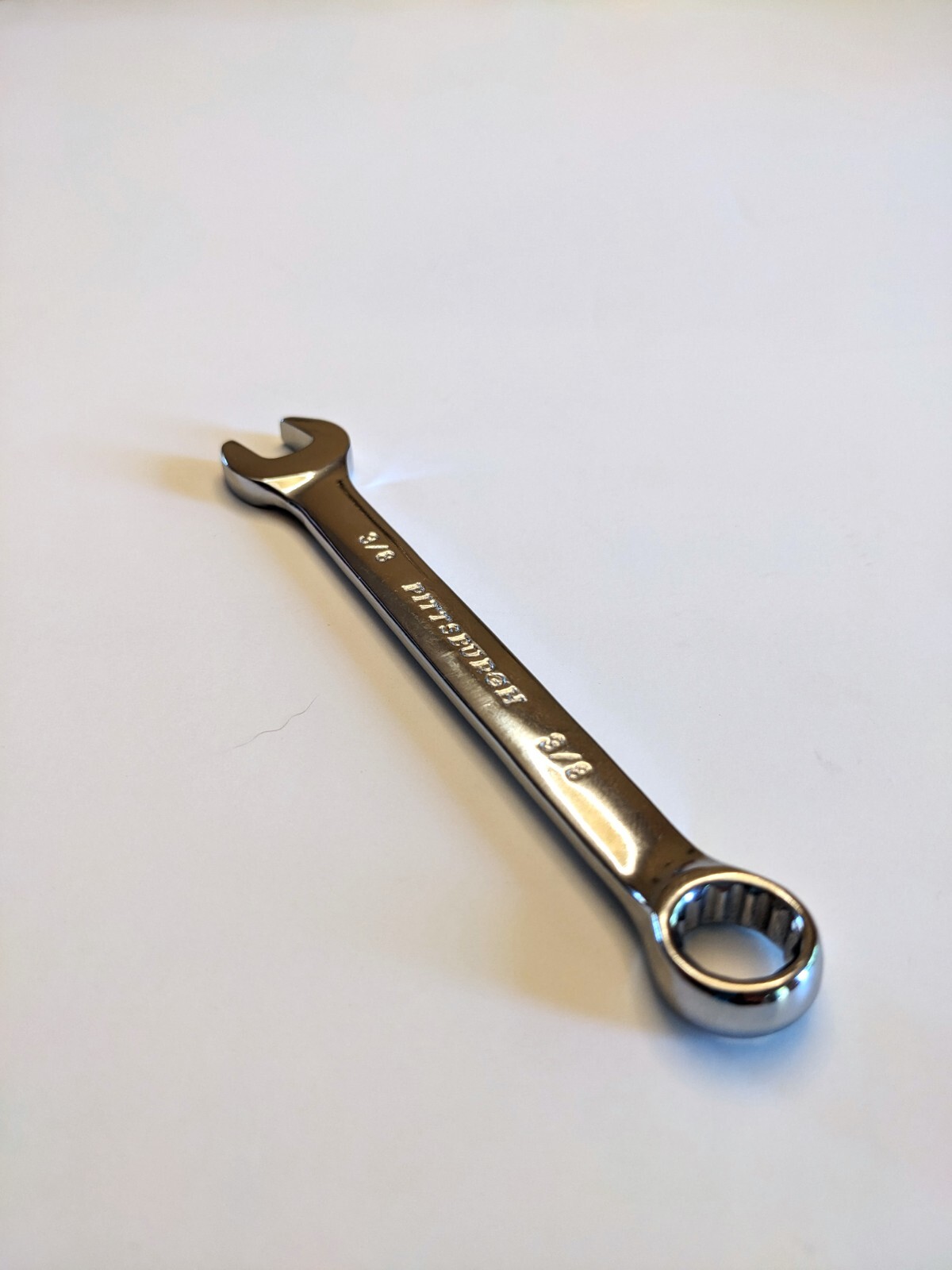 Pittsburgh Combination Wrench SAE Polish Finish From Set 62664 (Size Options)