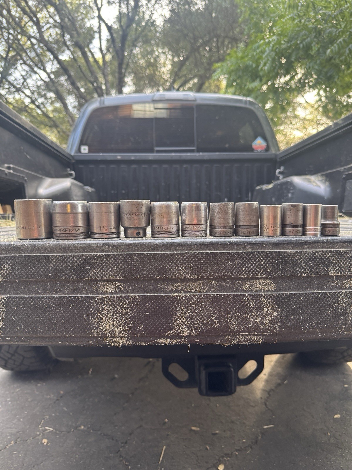 Vintage Mixed Lot Socket Set 1/2 Drive 12 Point
