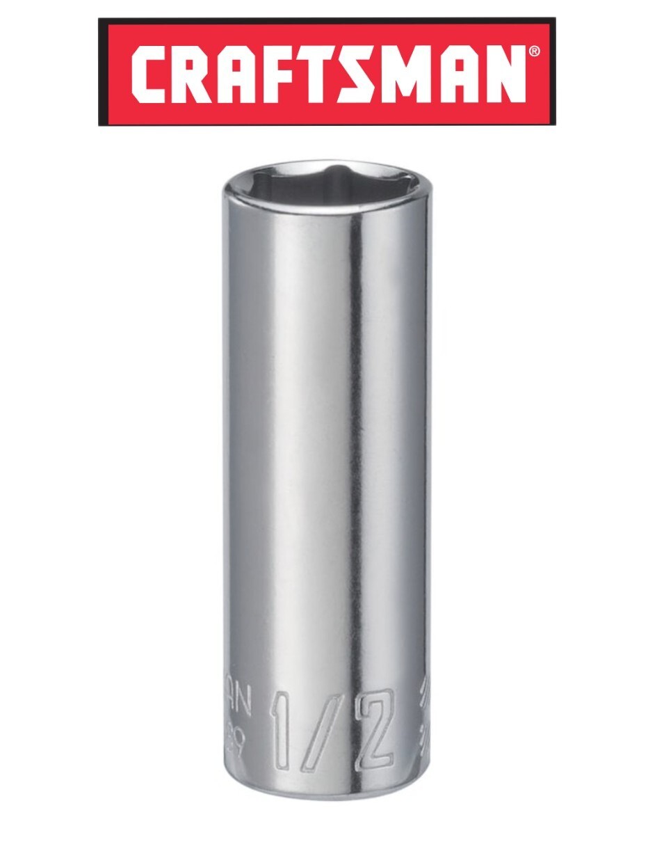 Craftsman 1/4 Inch Drive 6 Point Deep Socket Metric MM / SAE Inch Pick Size CMMT