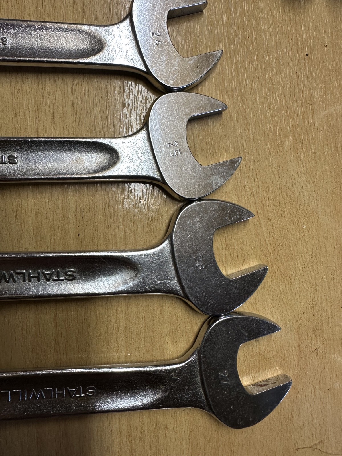 Stahlwille Open Box Spanner Set series 13 , 11 Piece, 16 -27mm