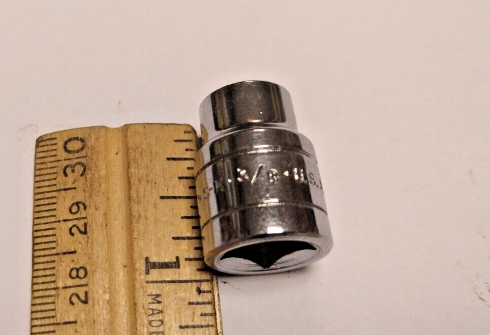 SK 3/8″ Drive 6 Point 3/8in. Shallow SAE Socket 45112 S337