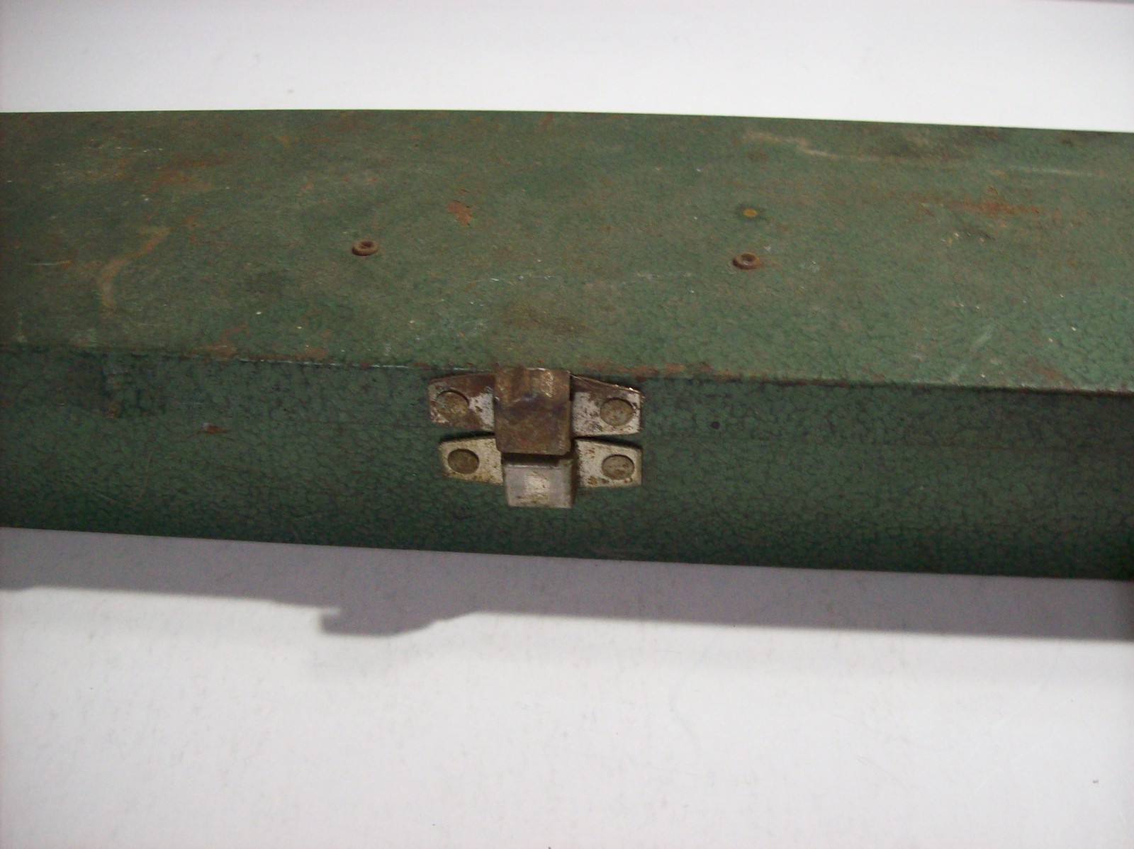 EMPTY Vintage S-K Tools 1/2″ Dr Green Metal Socket Set 4116-80 Case Box