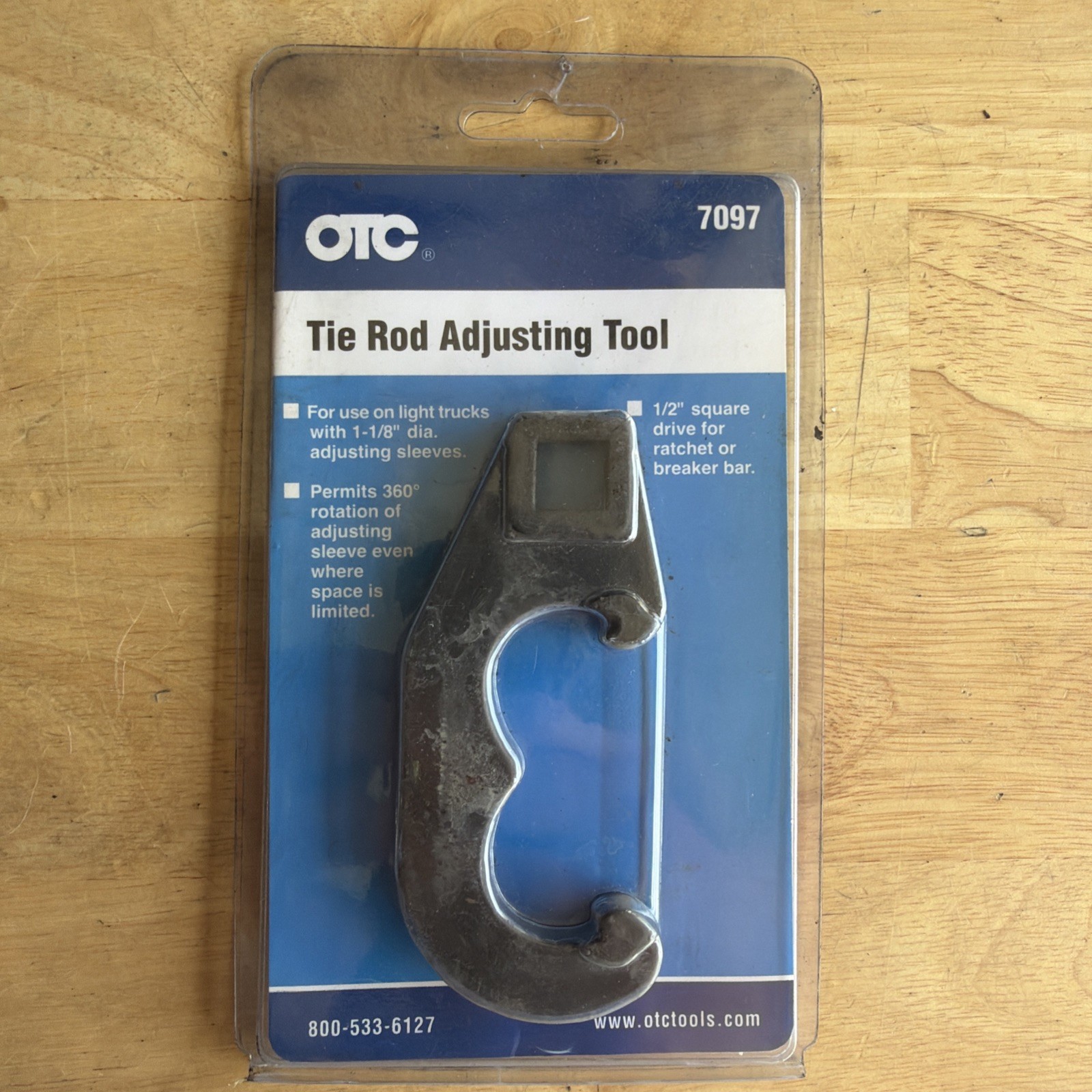 OTC Tools 1-1/8″ Tie Rod Adjusting Tool Wrench 1/2″ Drive 7097