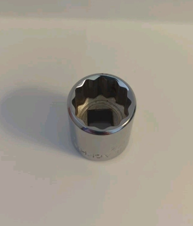 Blackhawk Socket GW-1716 1/2″ 1/4″ Drive 12 Point Made In USA